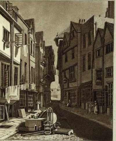 A View of the Little Sanctuary fra West End, indgraveret af W.M. Venner af John Thomas (after) Smith
