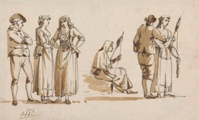 italienske bønder af John Thomas Serres