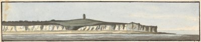 The South Foreland (en af tre tegninger på en montering) af John Thomas Serres