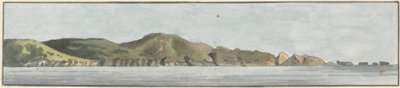 The Start Point, North East by North (en af fem tegninger på en montering) af John Thomas Serres