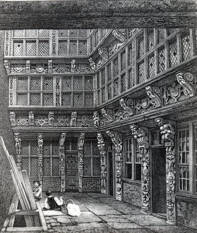 A Magnificent Mansion for nylig stående i Hart Street, Crutched Friars, udgivet i Smiths 