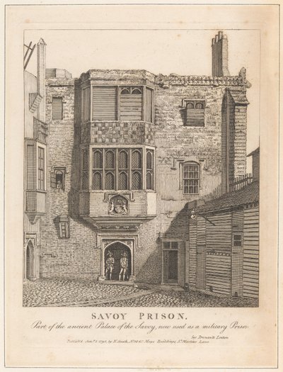 Savoy-fængslet af John Thomas Smith
