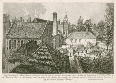 Sydøst udsigt over Princes Chamber af John Thomas Smith