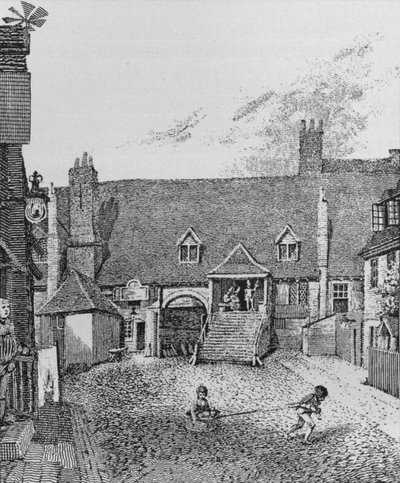 The Guard Room, Scotland Yard, Westminster, 1805 1911 af John Thomas Smith