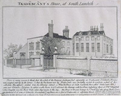Udsigt over Turret House, Lambeth, 1798 af John Thomas Smith