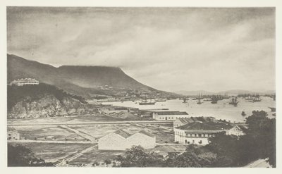 Byen Victoria, Hong-Kong, ca. 1868. af John Thomson