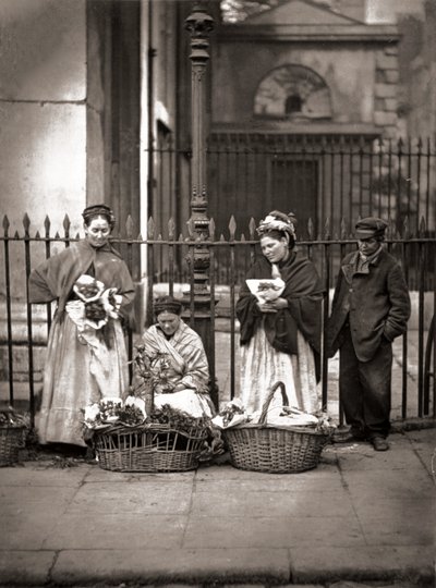 Covent Garden Flower Woman, fra 