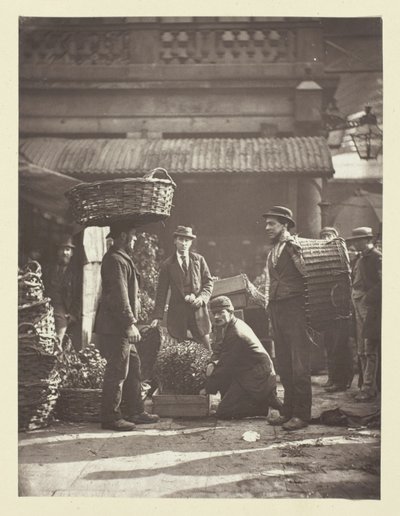 Covent Garden Laborers af John Thomson