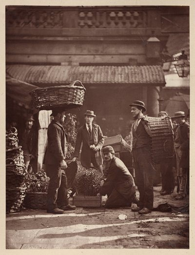 Covent Garden Laborers af John Thomson
