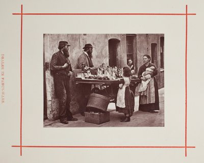 Forhandler i Fancy-Ware, 1877. af John Thomson