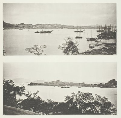 Øen Kulangsu, ca. 1868. af John Thomson