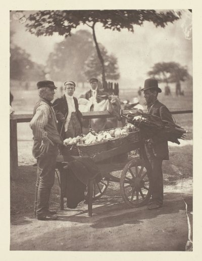 Mush-Fakers og Ginger-Beer Makers, 1881. af John Thomson