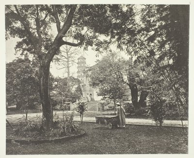 Den britiske konsul Yamun, Canton, ca. 1868. af John Thomson