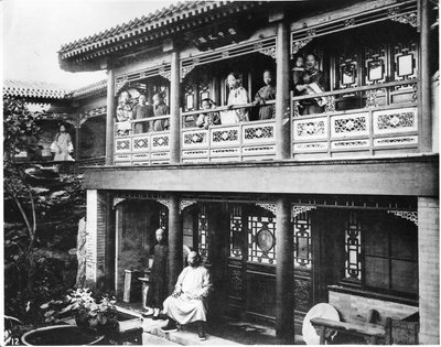The House of Mr Yang, ca. 1872 af John Thomson