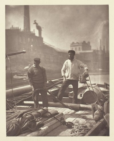 Arbejdere på "Silent Highway" af John Thomson