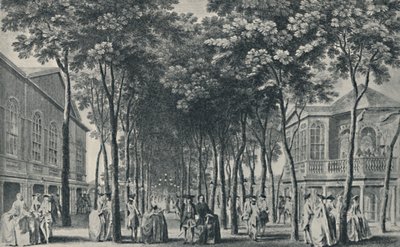 Society at the Marylebone Gardens, 1755, 1920 af John Tinney