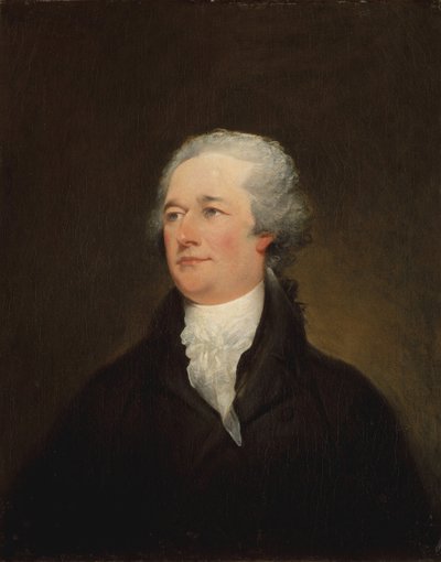 Alexander Hamilton, 1804-6. af John Trumbull