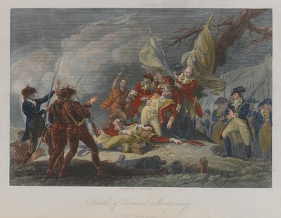 General Montgomerys død, 1775 af John Trumbull