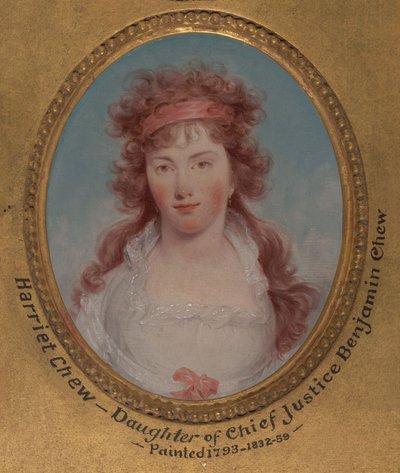 Harriet Chew (später Harriet Chew Carroll, 1775–1861) af John Trumbull