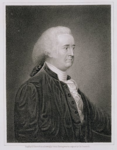 John Rutledge (1739-1800), graveret af G.F. Storm (fl.c.1834) efter en tegning af originalen af James Herring (1794-1867) af John Trumbull