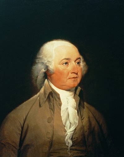Portræt af John Adams, ca. 1793 af John Trumbull