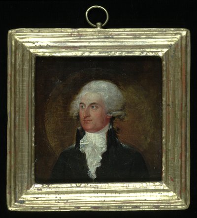 Portræt af en gentleman, ca. 1790. af John Trumbull