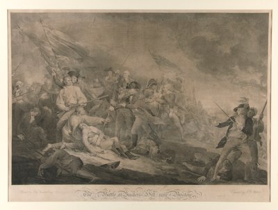 Slaget ved Bunker af John Trumbull