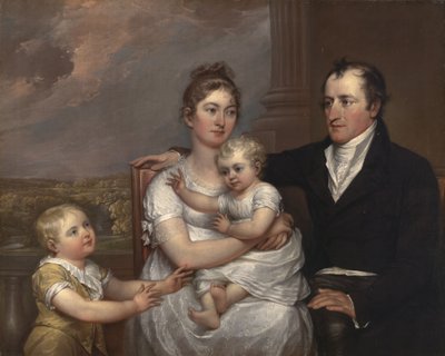 Familien Vernet, 1806 af John Trumbull