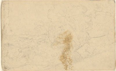 Uden titel, fra folio: Views Near Bath af John Trumbull
