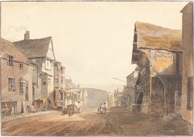 Conway i det nordlige Wales af John Varley