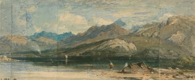 Llyn Dinas, North Wales af John Varley