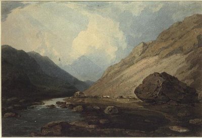 Pass af Llanberis af John Varley