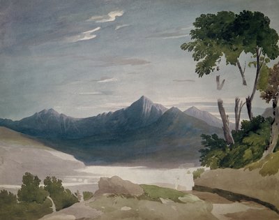 Snowdon, ca. 1820 af John Varley