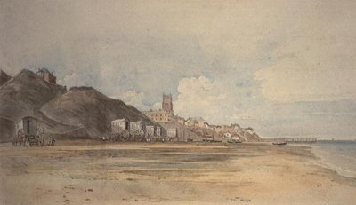 Stranden ved Cromer, Norfolk af John Varley