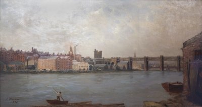 Newcastle upon Tyne fra sydvest, 1884 af John Wallace