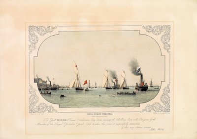 Den store Hull-regatta af John Ward