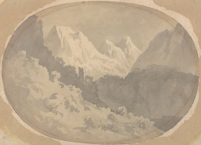 Alpine Scene af John Warwick Smith