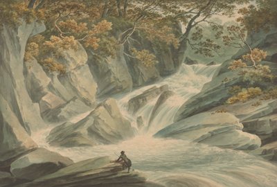 Hafod: Øvre del af Cascade af John Warwick Smith