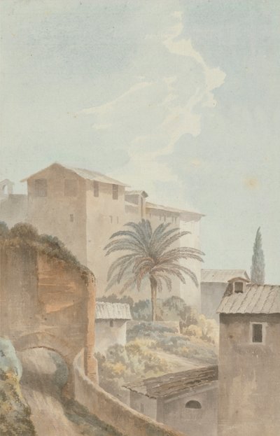 På Palatinerbjerget af John Warwick Smith