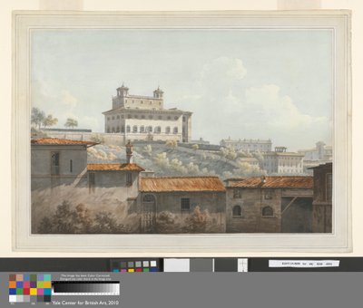 Villa Medici, Rom af John Warwick Smith