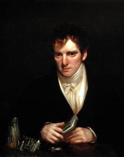 Portræt af Thomas Allan (1777-1833) 1824 (olie på lærred) af John Watson Gordon