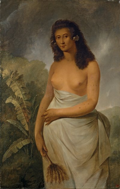 Poedua (Poetua), datter af Oreo, høvding for Ulaietea, en af samfundsøerne af John Webber
