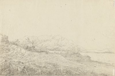Udsigt i Macao, inklusive Camoens residens, da han skrev sin Lusiade af John Webber
