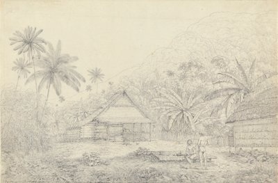 Udsigt på øen Krakatoa af John Webber