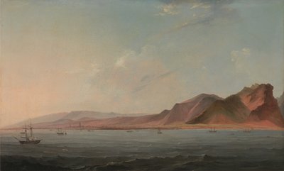 Udsigt over Santa Cruz, Tenerife af John Webber