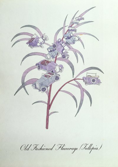 Old Fashioned Flivverage (Fallopia.), illustration fra 