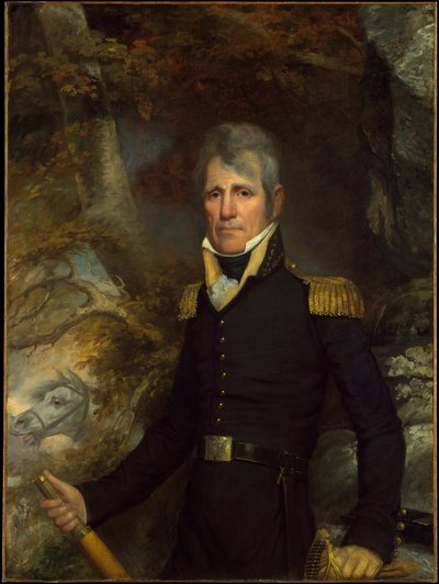 General Andrew Jackson, ca. 1819 af John Wesley Jarvis