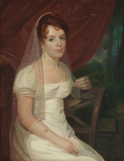 Mrs. Robert Dickey Anne Brown, 1807-10. af John Wesley Jarvis