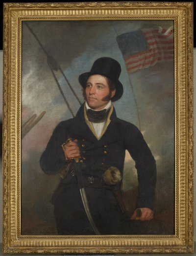 Portræt af kaptajn Samuel Chester Reid af John Wesley Jarvis