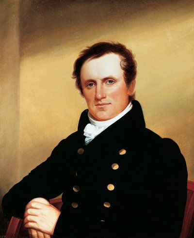 Portræt af James Fenimore Cooper (Burlington af John Wesley Jarvis